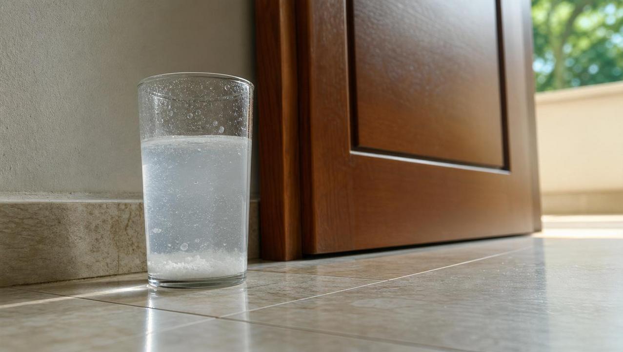 Aspecto da mistura pela manhã segundo a crença popular doméstica