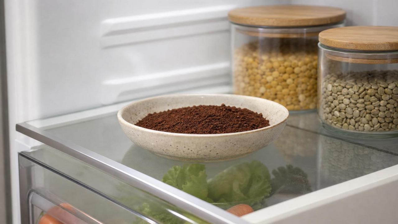 Camada fina de café moído funciona melhor em recipiente aberto